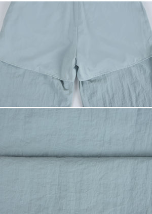 Barbet Line Nylon Wide Pants
