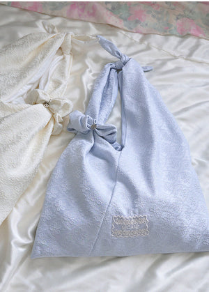 Bassie Lace Scrunch Hobo Bag