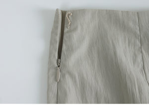 Beguile Unbalance Strap Long Skirt