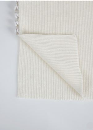 Belita Hairy Knit-Wool Sleeveless Setup