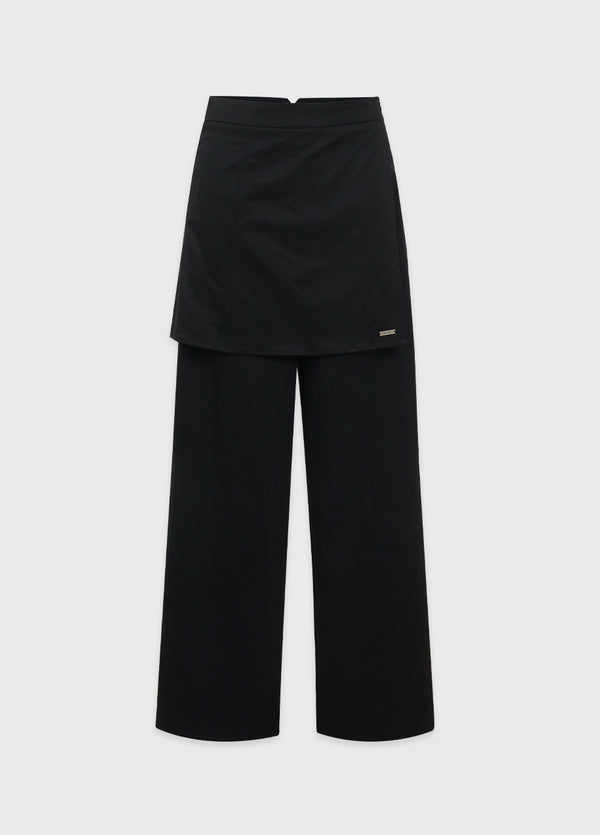 Ben Wrap Skirt Layered Pants