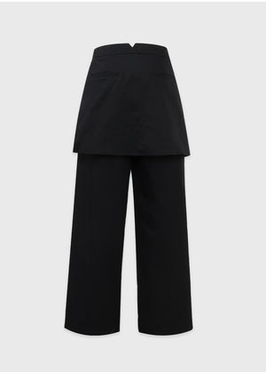 Ben Wrap Skirt Layered Pants