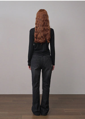 #blackdenim