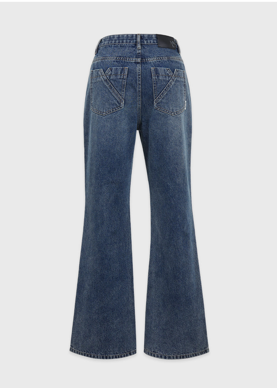 Benji Semi Bootcut Denim Pants