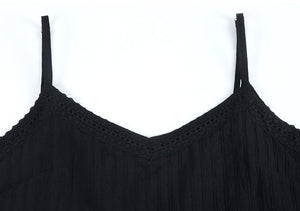 Bling Lace Strap Bustier