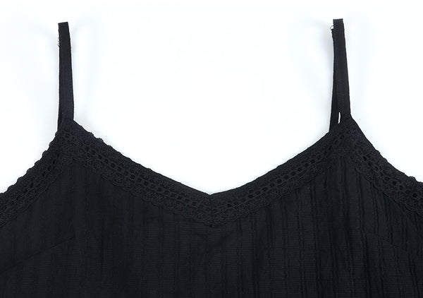 Bling Lace Strap Bustier