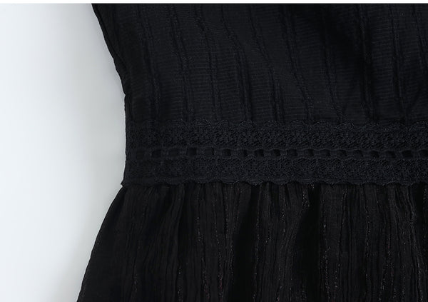 Bling Lace Strap Bustier