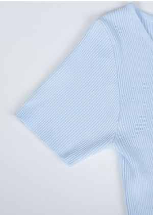 Blossom Heart-Boat neck Knit
