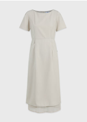 Bonita Chiffon Layered Long Dress