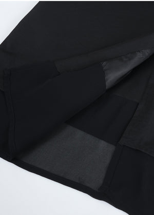 Bonita Chiffon Layered Long Dress