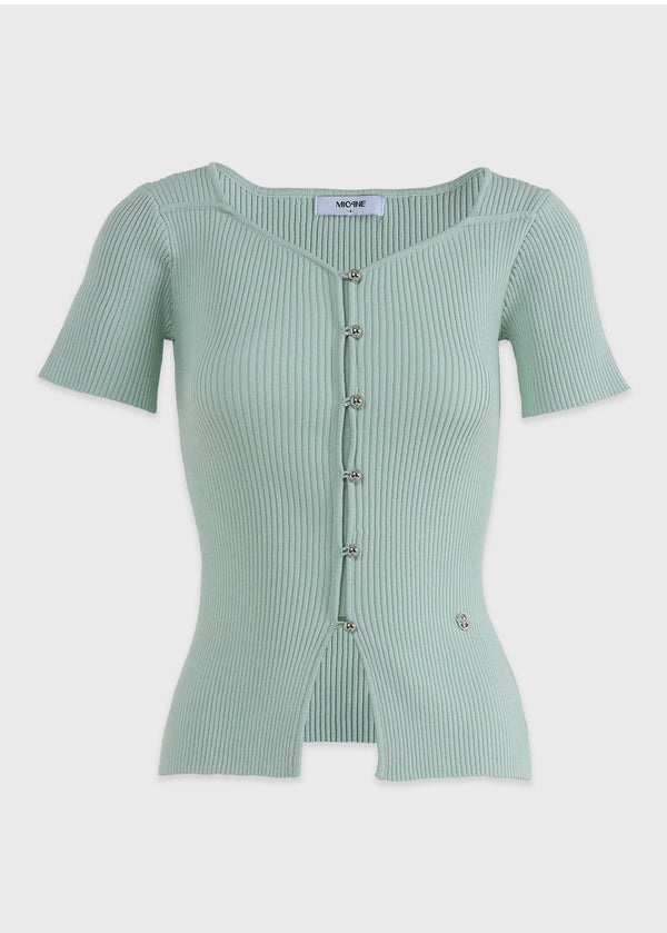 Brigtsome Heart Neck Knit