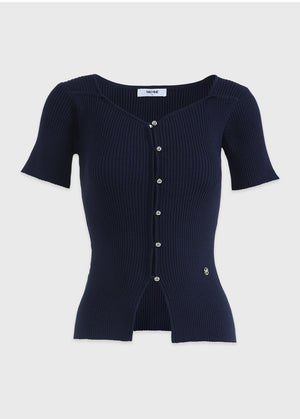 Brigtsome Heart Neck Knit