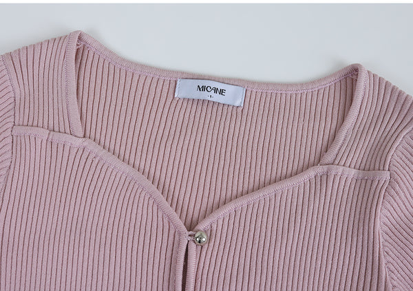 Brigtsome Heart Neck Knit