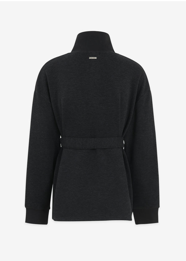 Brody High-neck Overfit Wool Sweatshirt