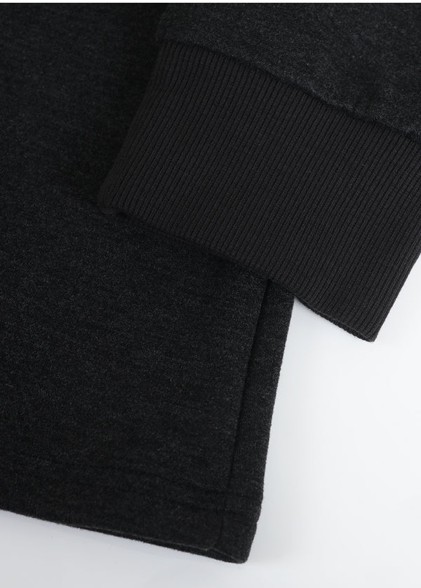 Brody High-neck Overfit Wool Sweatshirt