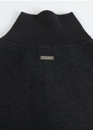 Brody High-neck Overfit Wool Sweatshirt
