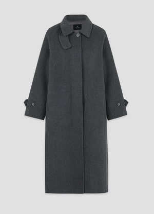 Darby Handmade Wool Balmacaan Coat