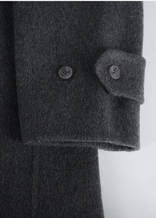 Darby Handmade Wool Balmacaan Coat