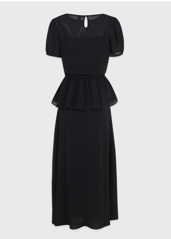 Daria Chiffon Blouse-Bustier Setup