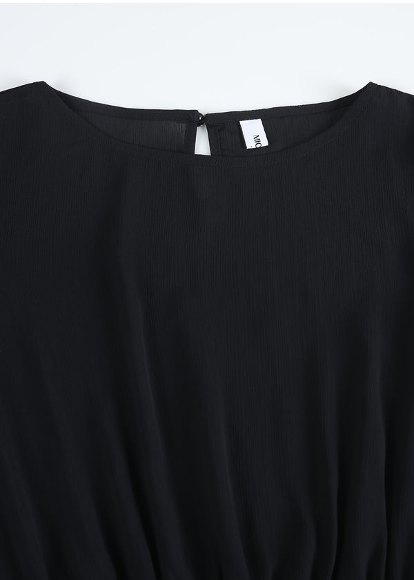Daria Chiffon Blouse-Bustier Setup