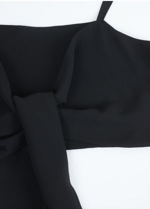 Daria Chiffon Blouse-Bustier Setup