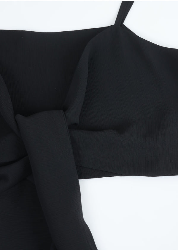 Daria Chiffon Blouse-Bustier Setup