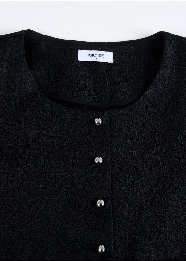 Darlene Tweed Tie Jacket