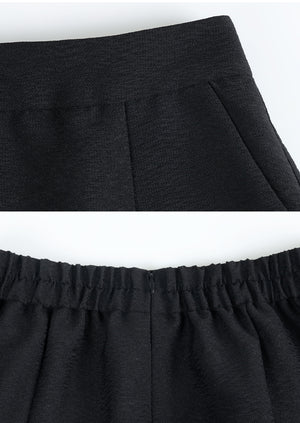 Deep Square Neck Blouse-Long Skirt Setup