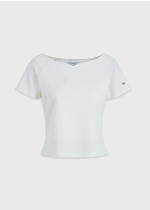 Dia Heart-Boat neck Tee