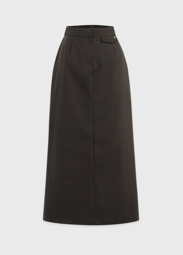 Draw Bizo Long Skirt