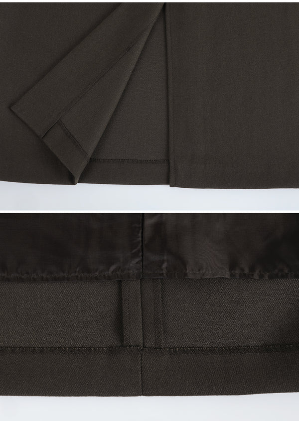 Draw Bizo Long Skirt