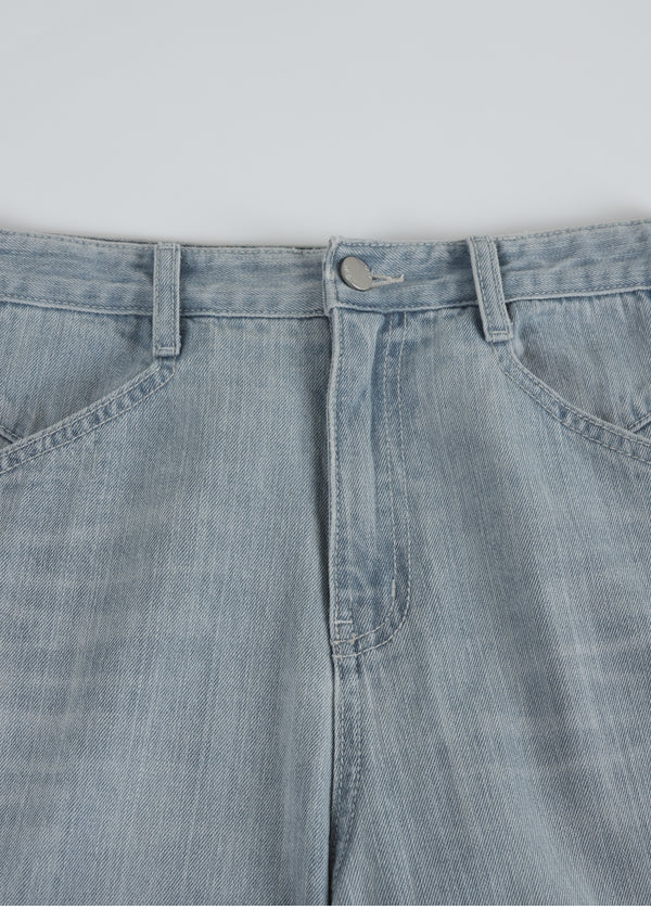 Drew Line Wide Denim Pants