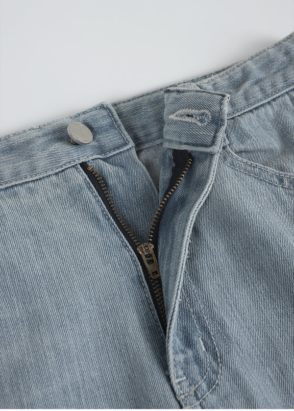 Drew Line Wide Denim Pants