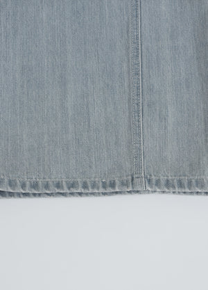 Drew Line Wide Denim Pants