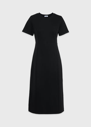 Easy Cotton Slit Long Dress