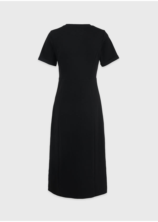 Easy Cotton Slit Long Dress