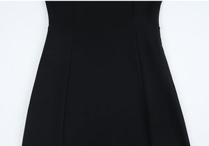 Easy Cotton Slit Long Dress
