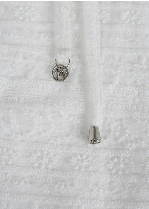 Eglantine Lace Shirring Skirt