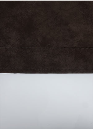 Ember Minimal Leather Jumper