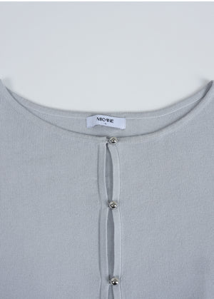 Evelyn Boat Neck Flare Knit