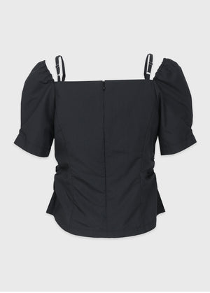 Felicity Puff Slit Blouse
