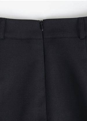 Fine Silt Maxi Skirt Black