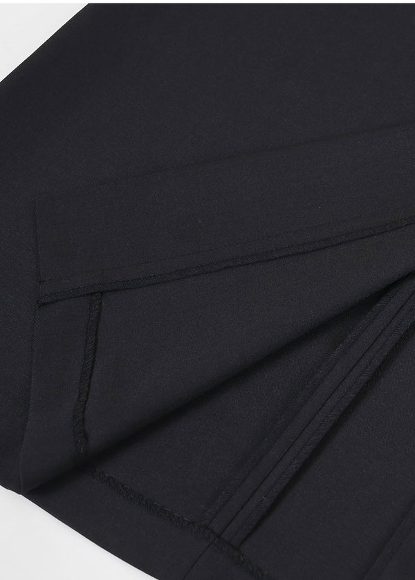Fine Silt Maxi Skirt Black