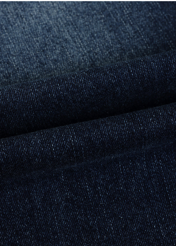 Finly Fringe Denim Long Skirt