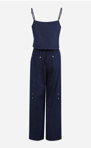 Freedom Denim Bustier-Cargo Pants Setup