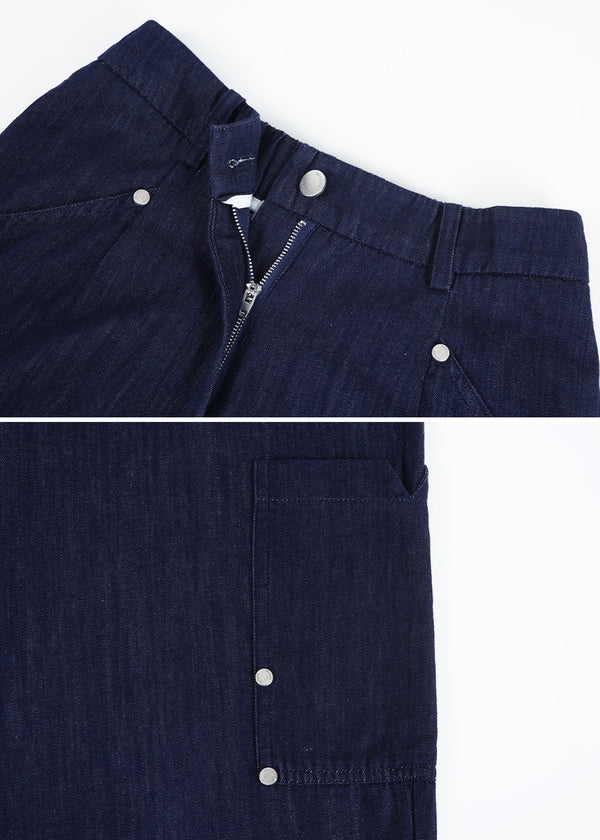 Freedom Denim Bustier-Cargo Pants Setup