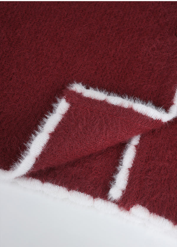 Glee Hairy Cardigan-Scrunchie Setup