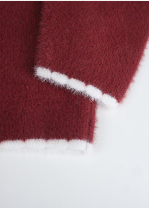 Glee Hairy Cardigan-Scrunchie Setup