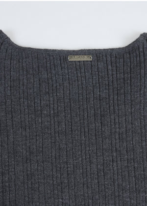 Grady V-Neck Knit-Belt Setup