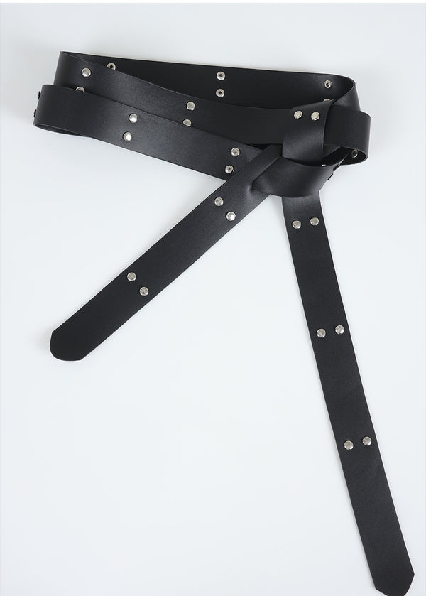 Grady V-Neck Knit-Belt Setup